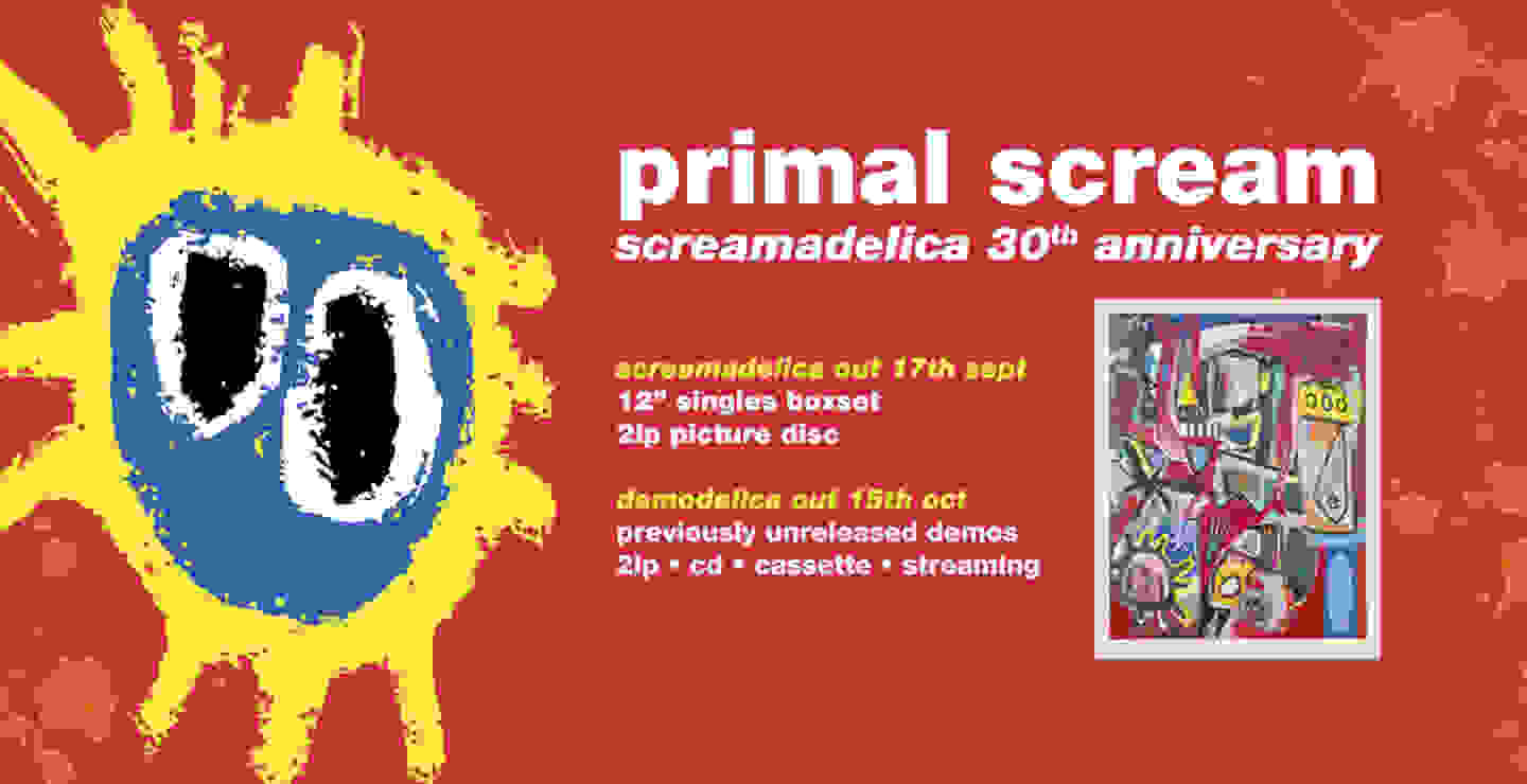 Primal Scream anuncia box set a 30 años del ‘Screamadelica’
