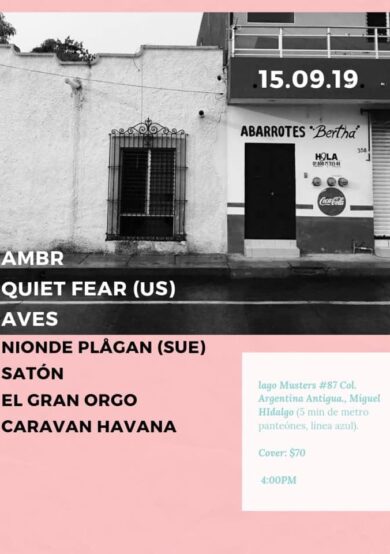 Quiet Fear dará un mini tour por México
