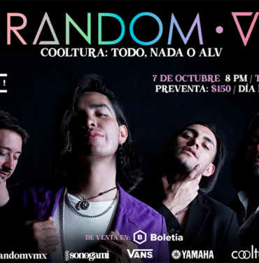 Random V ofrecerá show en el Foro Indie Rocks!