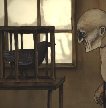 Steven Wilson y su cuervo que se negaba a cantar