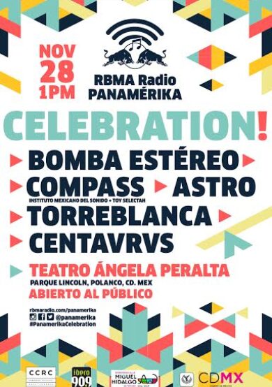 RBMA Radio Panamérika en Teatro Ángela Peralta