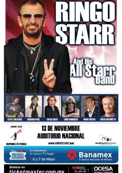 Ringo Starr & His All Starr Band en el Auditorio Nacional