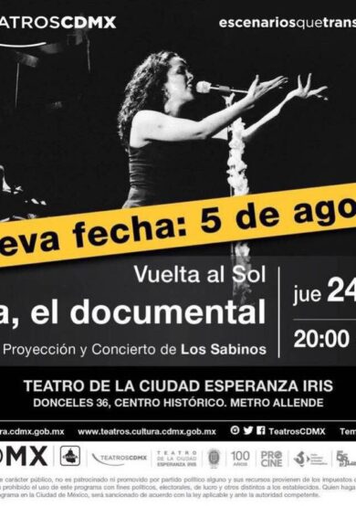 Vuelta al Sol, Rita el Documental en el Teatro de la Ciudad
