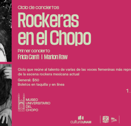 ¡Poder femenino! Asiste a Rockeras en el Chopo