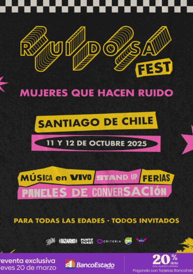 Save The Date: Ruidosa Fest 2025 regresa a Santiago de Chile