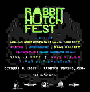 CANCELADO: Rabbit Hutch Fest llega a la CDMX