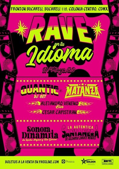 Rave En Tu Idioma 2025 te hará bailar sin parar en Frontón Bucareli