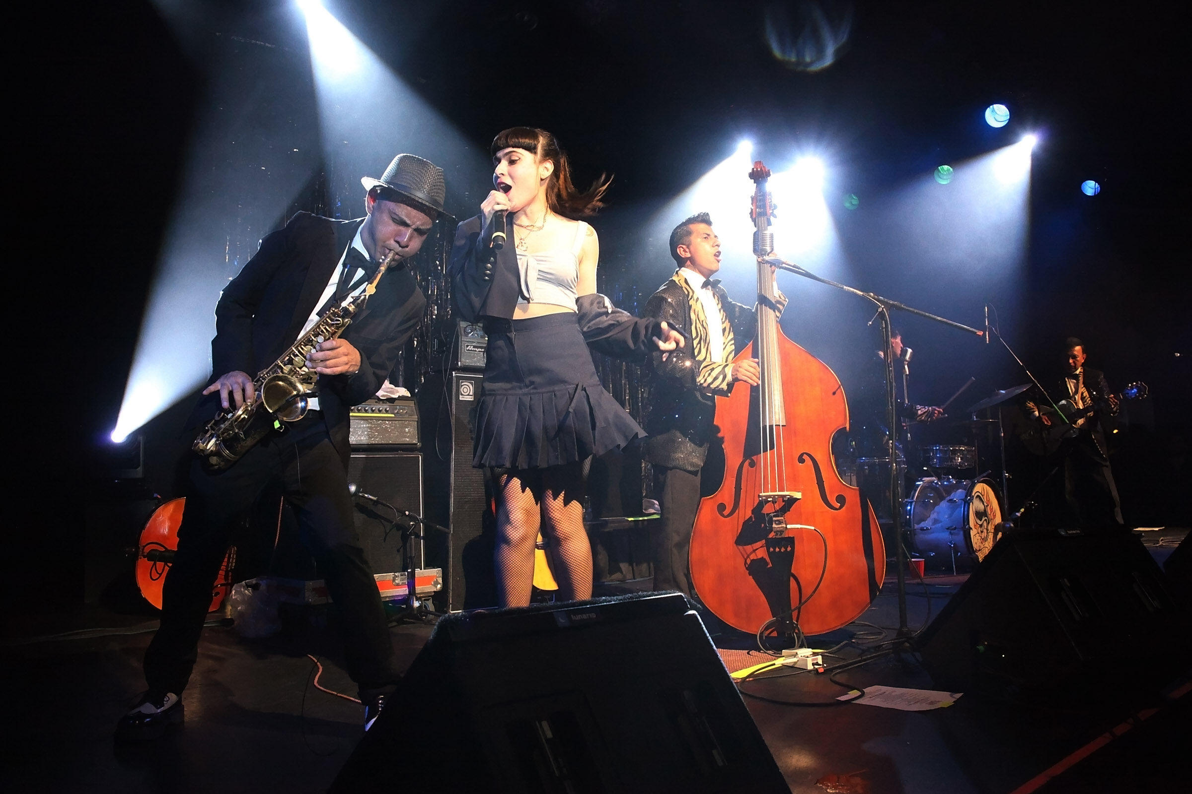 Los Rebel Cats nos pusieron a bailar en el Lunario