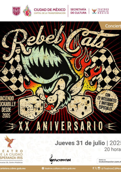 PRECIOS: Rebel Cats se presentará en el Teatro de la Ciudad