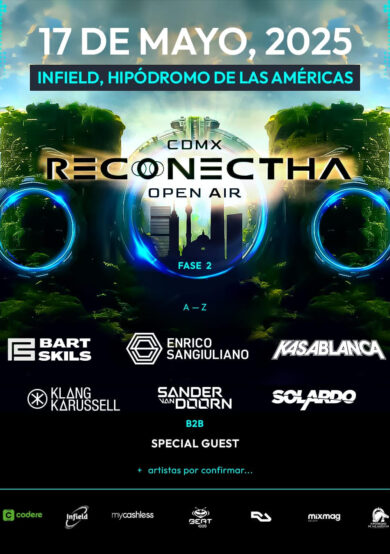 PRECIOS: Reconectha Open Air 2025 en el Hipódromo de las Américas