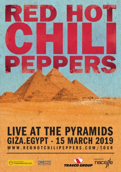 Red Hot Chili Peppers tocará en La Gran Pirámide de Guiza en Egipto