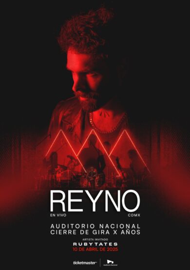 PRECIOS: Reyno cerrará su gira 'X Años' con un show en el Auditorio Nacional