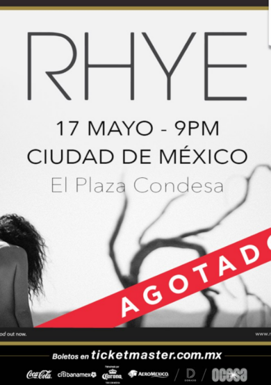 SOLD OUT: Rhye regresa a México