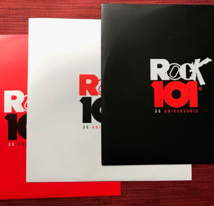 Rock 101 lanza tres vinilos para celebrar su 35 aniversario