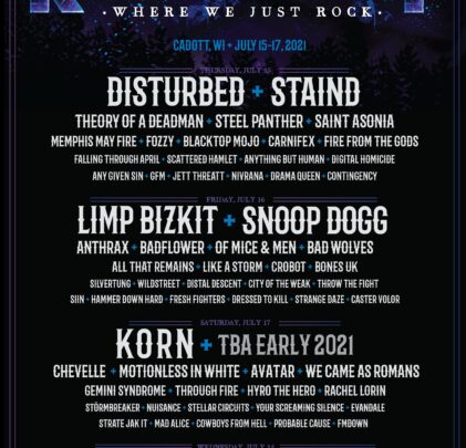 Rock Fest anuncia el lineup de su edición 2021