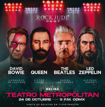 PRECIOS: Daniel Gutiérrez, Víctor Carré, Leonardo de Lozanne y Alfonso André en el ROCK JUDE FEST