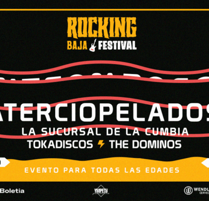 El Rocking Baja Festival vuelve para una segunda edición