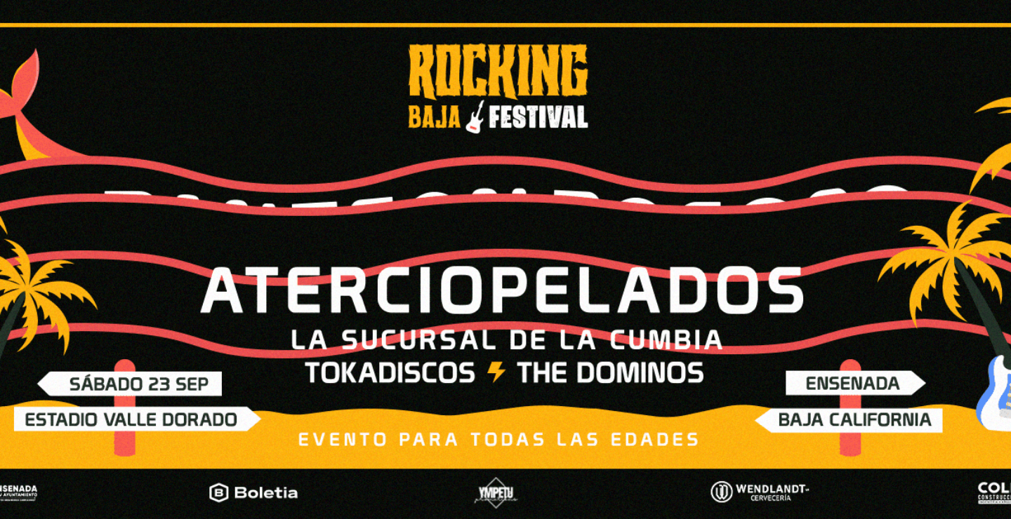 El Rocking Baja Festival vuelve para una segunda edición