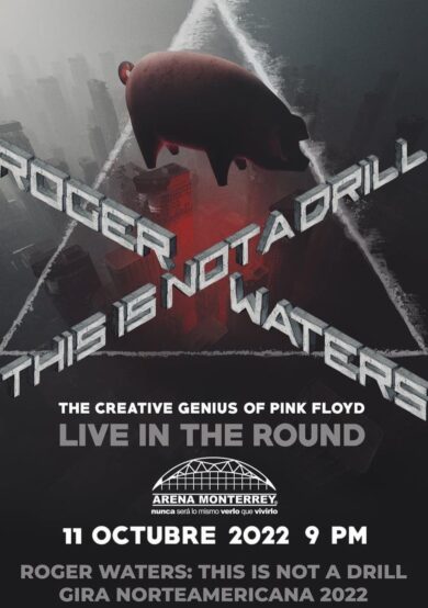 Roger Waters llevará gira ‘This Is Not A Drill’ a Monterrey