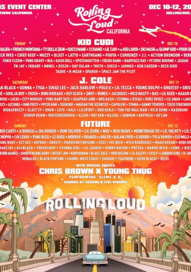 Kid Cudi, Future, Wiz Khalifa y más en Rolling Loud California 2021