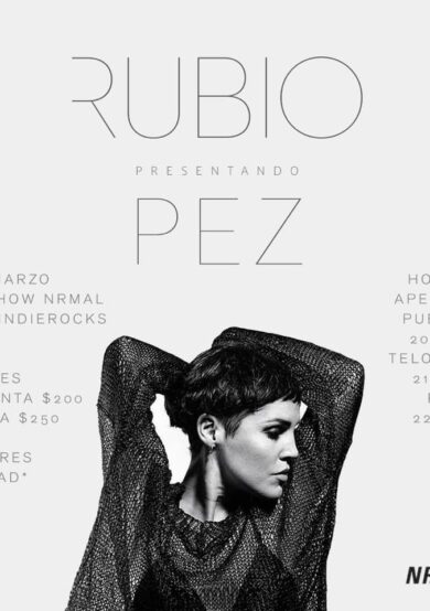 Rubio se presentará en el Foro Indie Rocks!