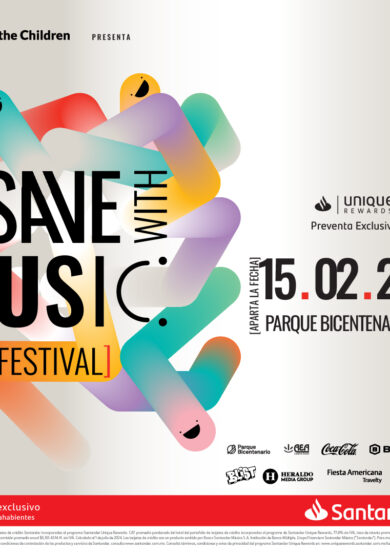 Save The Date: Festival Save With Music en el Parque Bicentenario