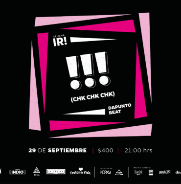 !!! (Chk Chk Chk) + Dapuntobeat