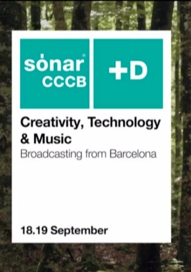 Sé parte del festival Sónar + D CCCB en streaming