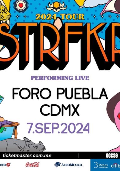 STRFKR se presentará en el Foro Puebla