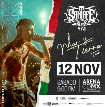 Santa Fe Klan se presentará en la Arena CDMX