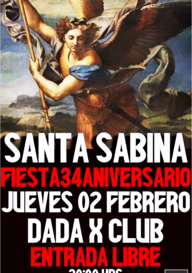 Únete a celebrar el 34 aniversario de Santa Sabina
