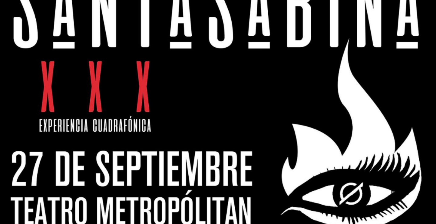 Gana boletos para ver a Santa Sabina en el Teatro Metropólitan