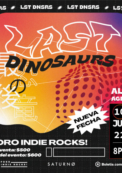 Last Dinosaurs ofrecerá dos shows en el Foro Indie Rocks!