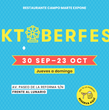 ¡Das Oktoberfest 2022 regresa a CDMX!