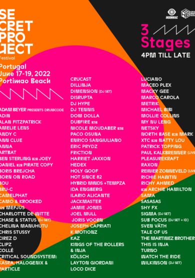 ¡Secret Project Festival debutará en Portugal!