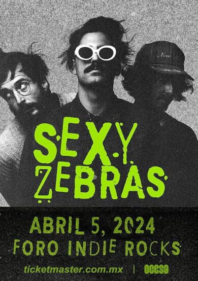 Sexy Zebras se presentará en el Foro Indie Rocks!