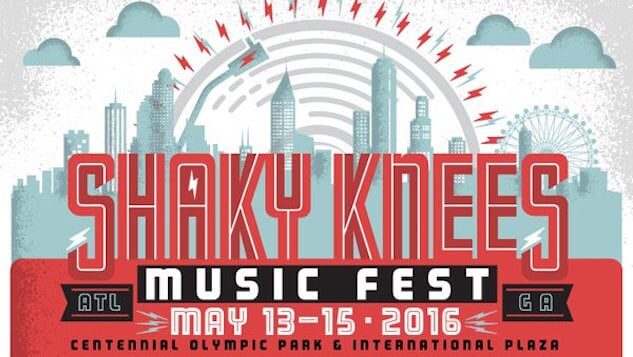 Lineup de Shaky Knees Music Festival 2016