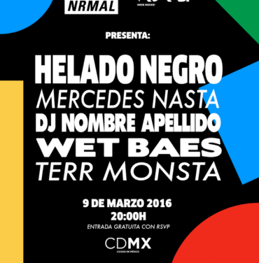 Nrmal e Indie Rocks! presentan Showcase con Helado Negro y más