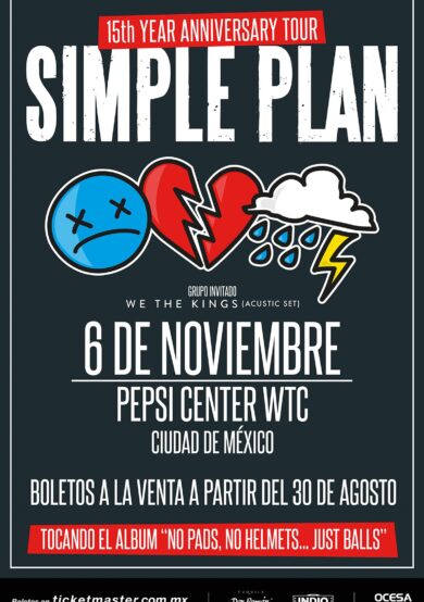 Simple Plan en el Pepsi Center WTC