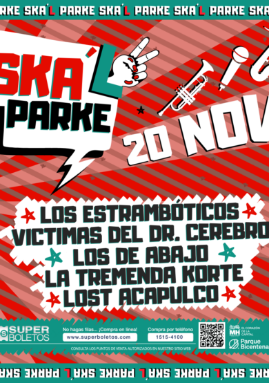 CANCELADO: Víctimas del Dr. Cerebro en el Festival Ska'l Parke 2021