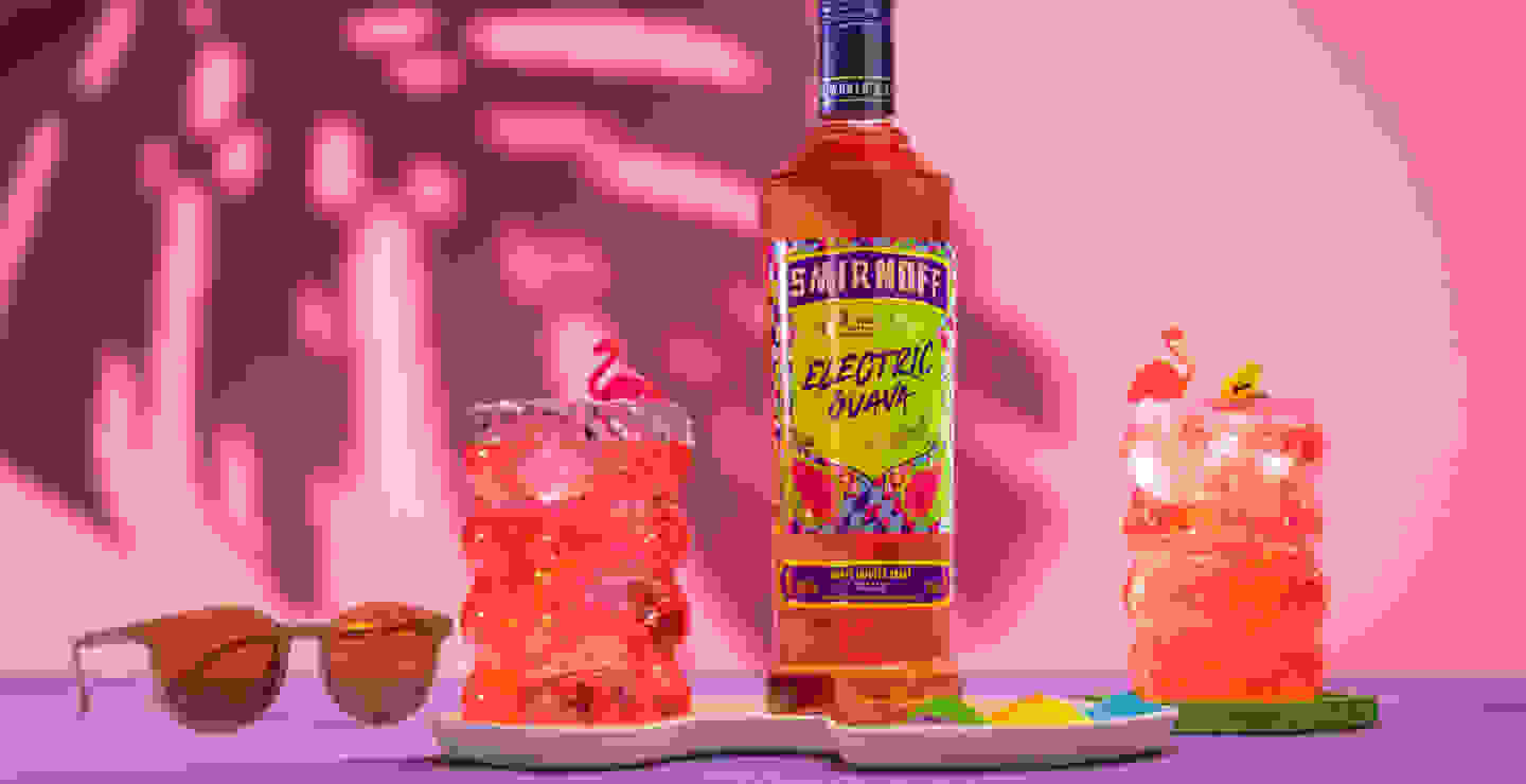 Smirnoff Electric Guava, un sabor único con una inesperada sensación