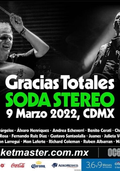Gracias Totales de Soda Stereo en el Palacio de los Deportes