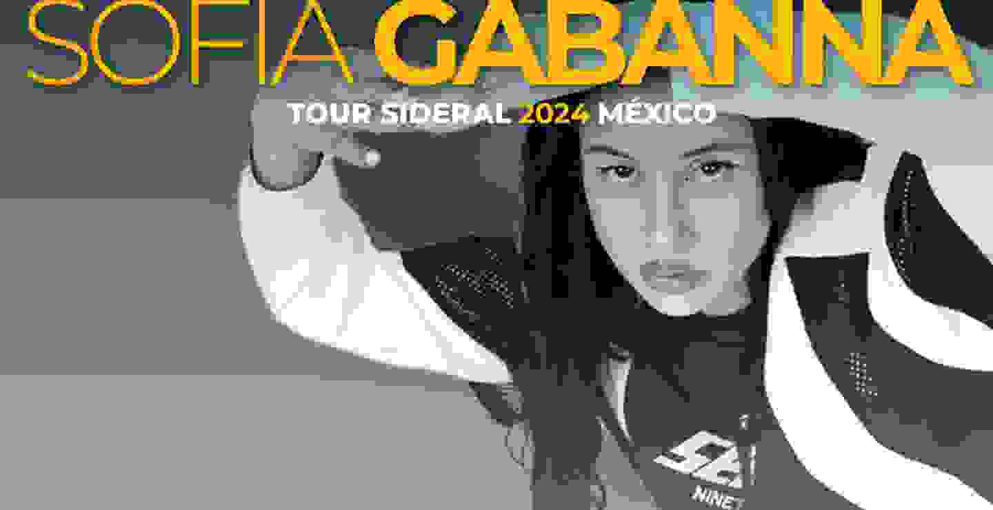 PRECIOS: Sofía Gabanna se presentará en el Foro Puebla