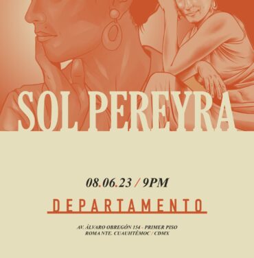 Sol Pereyra se presentará en Departamento