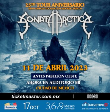 Sonata Arctica se presentará en el Auditorio BB