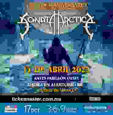 Sonata Arctica se presentará en el Auditorio BB