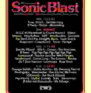 Conoce el cartel de Sonic Blast 2022