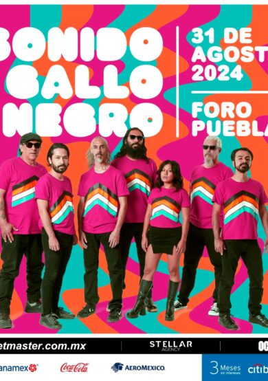 PRECIOS: Sonido Gallo Negro se presentará en Foro Puebla