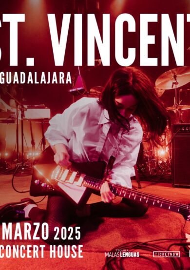 St. Vincent anuncia concierto en Guadalajara