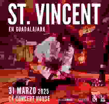 PRECIOS: St. Vincent anuncia concierto en Guadalajara